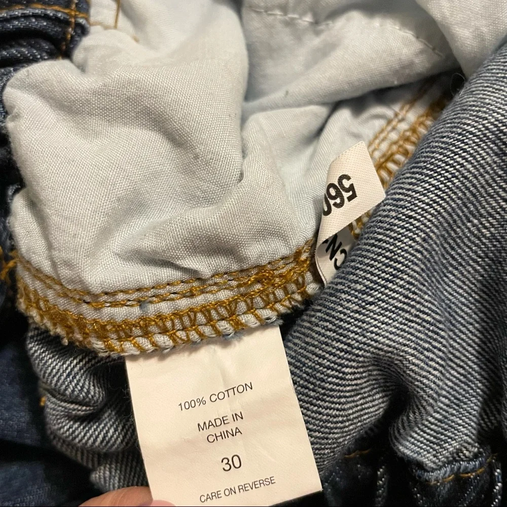 Happy x Nature Paperbag Waist Jeans Size 30 - Picture 7 of 7